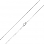 925 Sterling Silver 1.25mm Diamond Cut Bead Chain