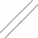 925 Sterling Silver 1.0mm Rope Chain