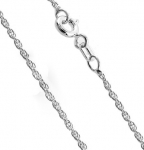 925 Sterling Silver 1.25mm Rope Chain