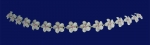Hawaiian Plumeria CZ Necklace 10mm
