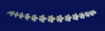 Hawaiian Plumeria CZ Necklace 10mm