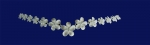 Hawaiian Plumeria CZ Necklace 12 ~ 20mm