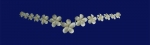 Hawaiian Plumeria CZ Necklace 12 ~ 20mm