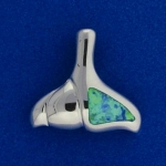 1 Opal Whaletail Pendant