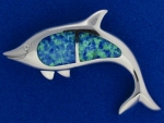2 Opal Whale Pendant (L)