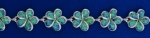 SOB 12mm Opal Plumeria Bracelet