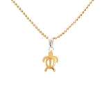 #1 Honu Pendant (XS) Two Tone