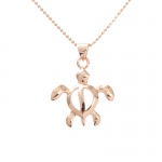 Honu H-Up Pendant Solid PG