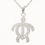 CZ Honu Pendant