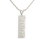 Quilt Vertical Pendant 8mm