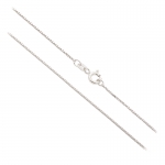 Rhodium Box Chain