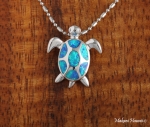 7 Opal Turtle Pendant(S)